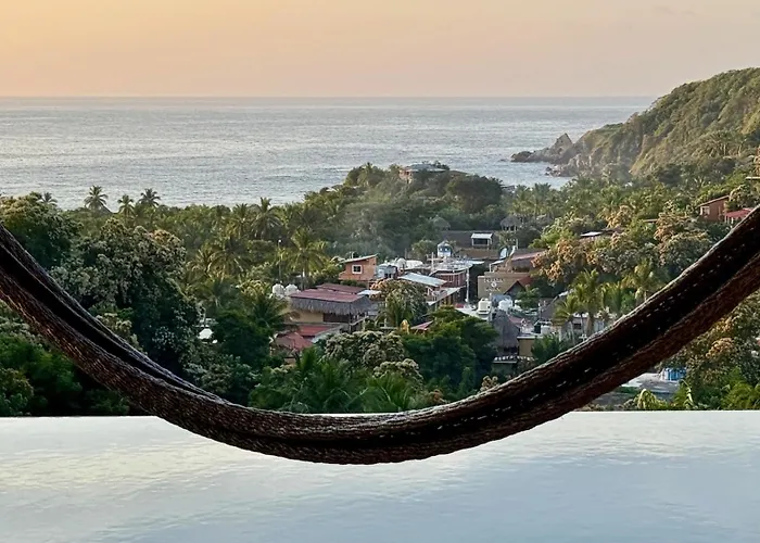 Casa La Vista Mazunte - Infinity Pool Villa With Ocean Views